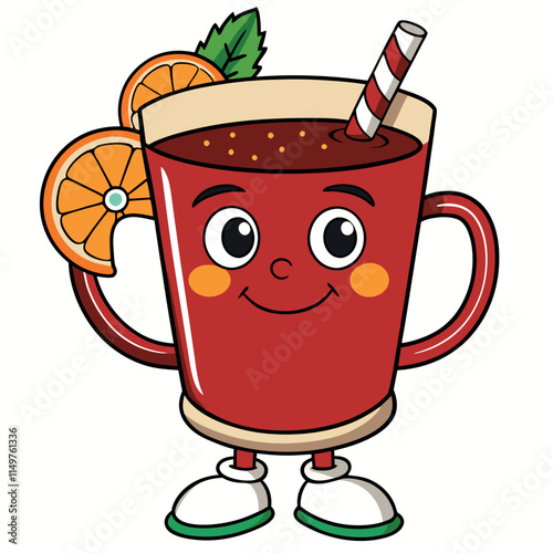 Christmas Cheer Mug with Mulled Wine