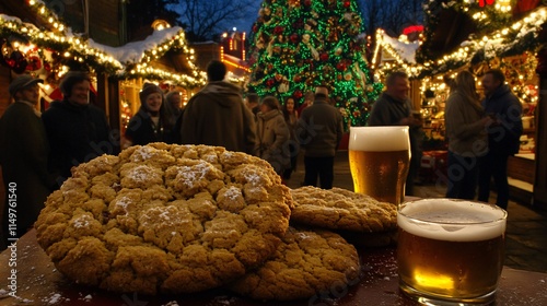 Giant Christmas Market Cookies and Beer Night photo