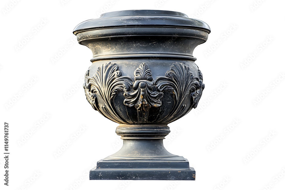 antique vase isolated on white antique vase isolated on white