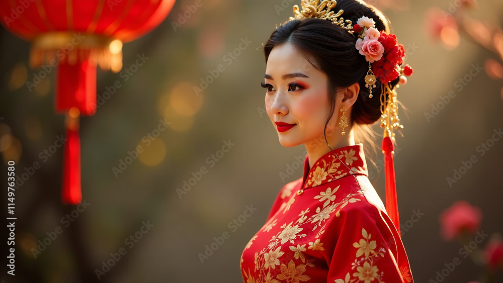 Chinese tradition marriage formal dress of bride Chinese tradition marriage formal dress of bride