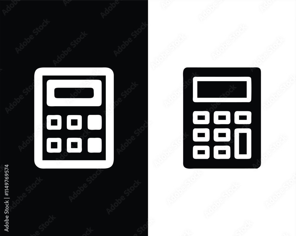 icon, calculator icon, calculator icon isolated on white. illustration of calculator icon. icon, calculator icon, calculator icon isolated on white. illustration of calculator icon.