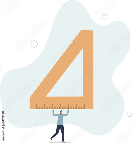 Children talent and creativity.science and education concept.flat characters.