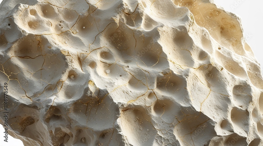 highly detailed, hyper-realistic close-up of a weathered limestone rock, showcasing its intricate, porous surface with minute cavities, imperfections, generative ai highly detailed, hyper-realistic close-up of a weathered limestone rock, showcasing its intricate, porous surface with minute cavities, imperfections, generative ai