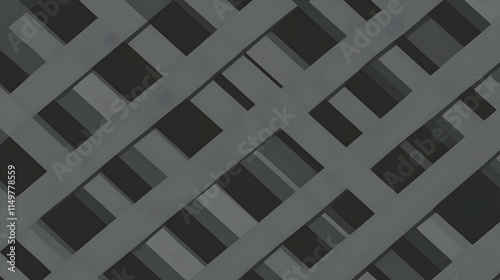 A dark, abstract pattern resembling a woven lattice structure.