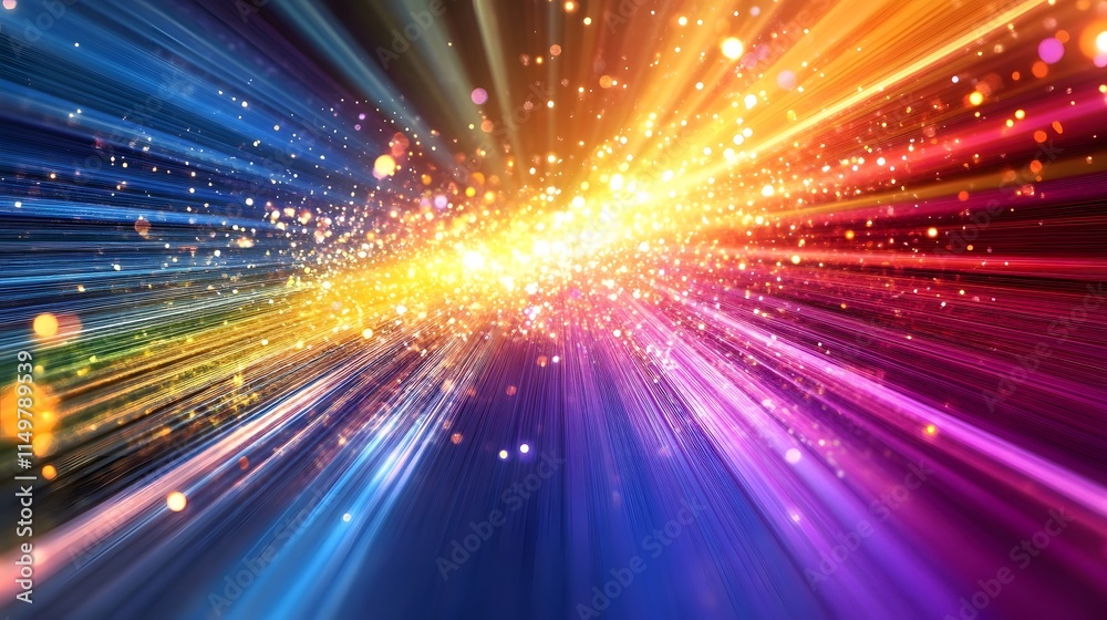 Dynamic light burst abstract art digital composition colorful environment vivid view energy concept for visual impact Dynamic light burst abstract art digital composition colorful environment vivid view energy concept for visual impact