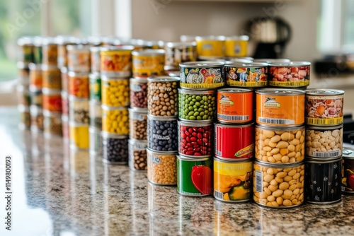 different canned beans