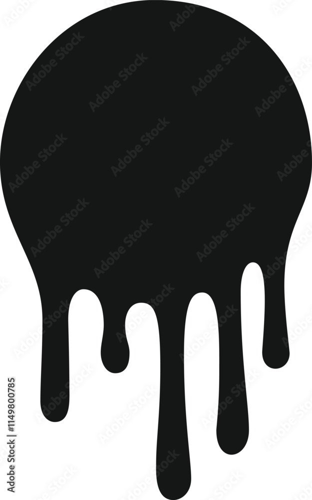 Black paint dripping down a white wall creates a visually striking contrast, forming an artistic texture that captivates with its fluid movement and abstract appeal Black paint dripping down a white wall creates a visually striking contrast, forming an artistic texture that captivates with its fluid movement and abstract appeal