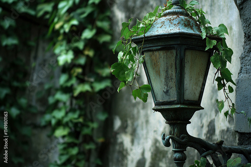 old street lamp