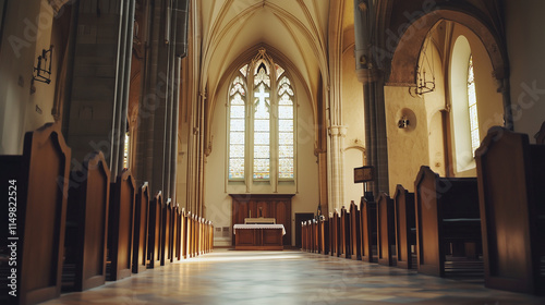 interior of the cathedral