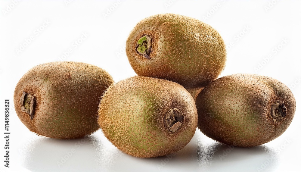 Kiwi fruit on white background - Delicious ripe kiwi fruits isolated white background Kiwi fruit on white background - Delicious ripe kiwi fruits isolated white background