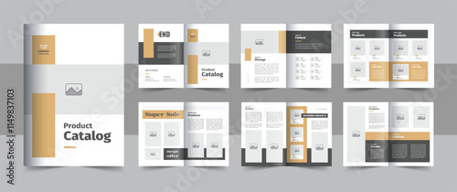 Creative product catalog brochure or Fashion and multipurpose portfolio, Catalogue Template, Furniture Product Catalog brochure