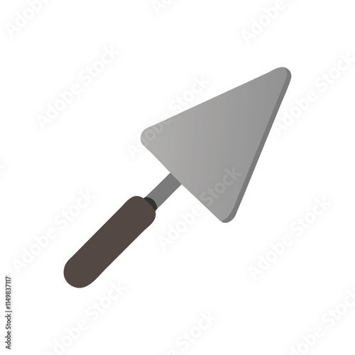  Concrete Trowel Flat Icon Design