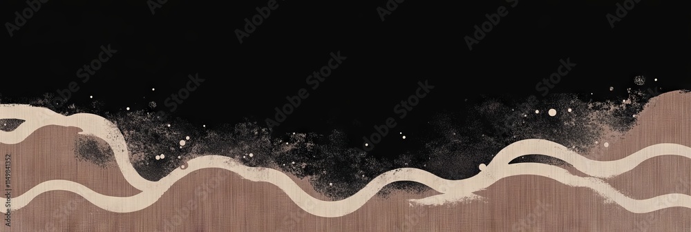 PANTONE 17-1230 Mocha Mousse Japandi Minimalist Wallpaper Design PANTONE 17-1230 Mocha Mousse Japandi Minimalist Wallpaper Design
