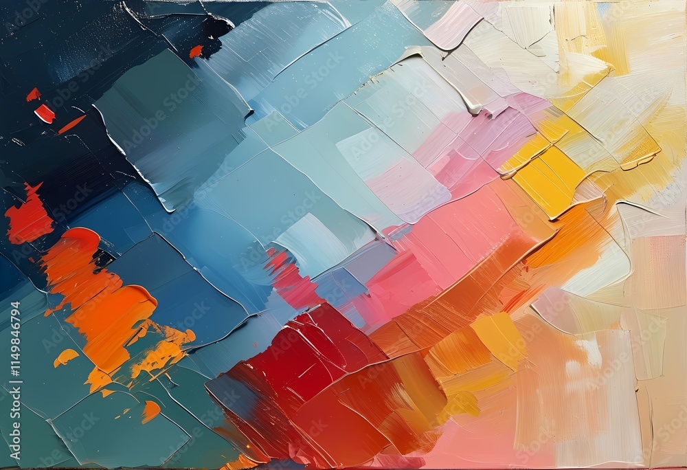 Fototapeta premium paint smear