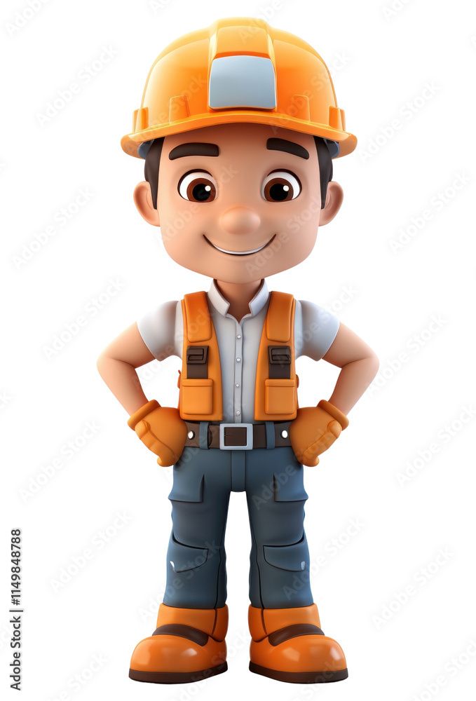 PNG Cartoon hardhat helmet construction worker. PNG Cartoon hardhat helmet construction worker.