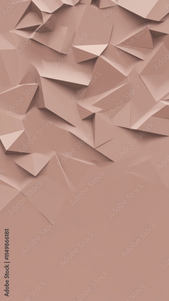 PANTONE 17-1230 Mocha Mousse Minimalist 3D Pattern Wallpaper Design Background PANTONE 17-1230 Mocha Mousse Minimalist 3D Pattern Wallpaper Design Background
