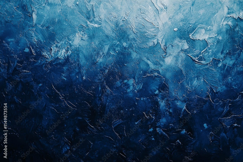 Deep blue ice texture, lake water frozen in winter, icy wallpaper. Deep blue ice texture, lake water frozen in winter, icy wallpaper.