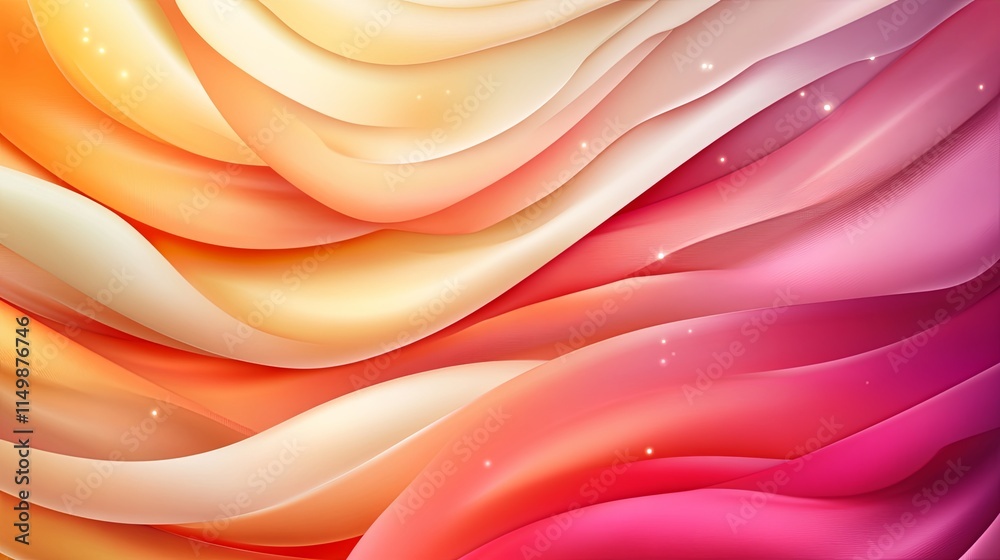 Obraz premium Fiery Abstract Background with Blending Flames