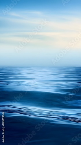 Wallpaper Mural Soft blue gradient wallpaper with subtle transitions for a tranquil and calming visual effect. Torontodigital.ca