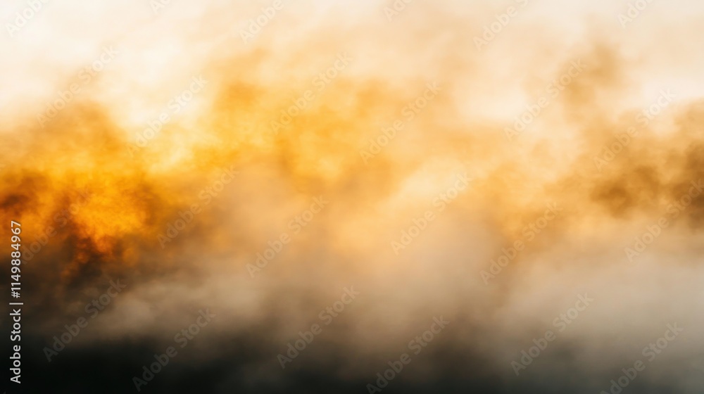 Abstract orange and gray smoke clouds background. Abstract orange and gray smoke clouds background.