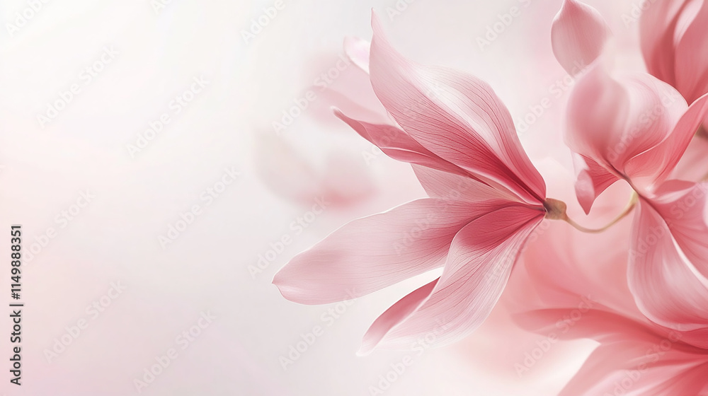 Close Up of Pink Flower With Blurry Background Close up of delicate pink orchid petals showcasing intricate details and soft hues in a serene floral composition.
Close Up of Pink Flower With Blurry Background Close up of delicate pink orchid petals showcasing intricate details and soft hues in a serene floral composition.
