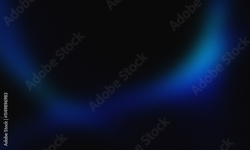 black background, blue light
