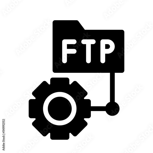 Settings glyph icon