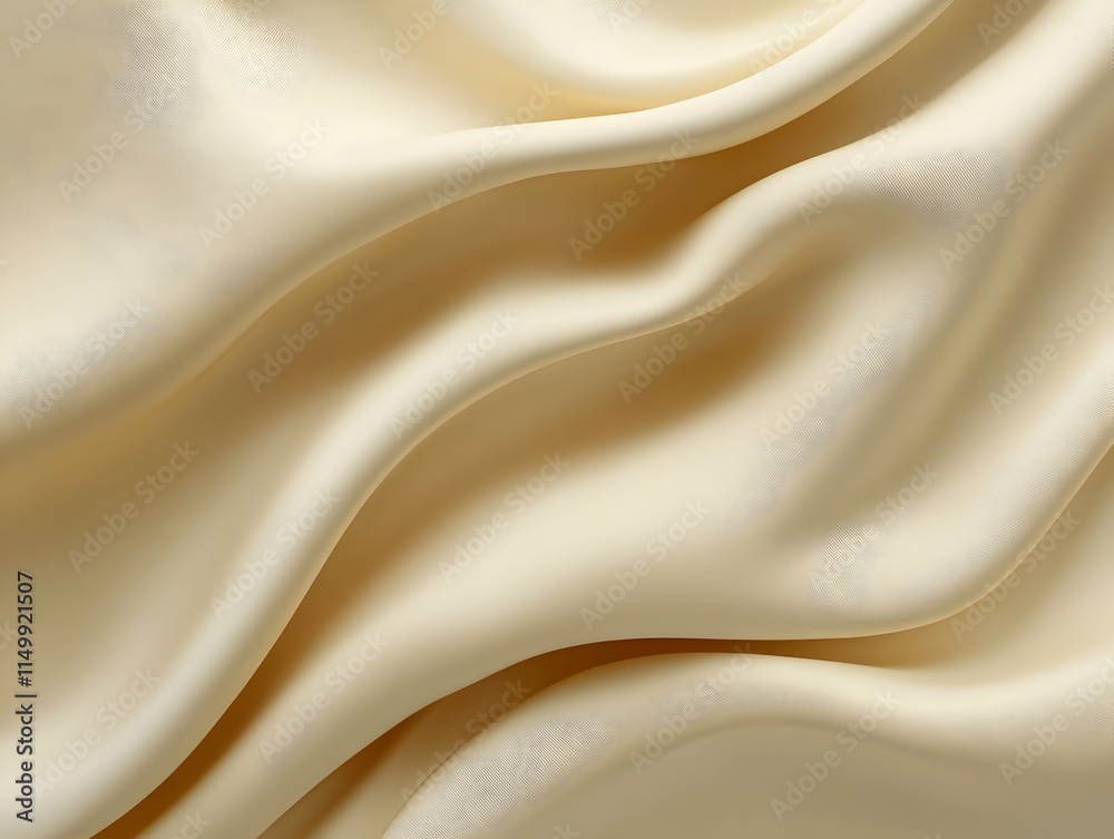 Creamy Silk Drape Abstract Background Illustration Creamy Silk Drape Abstract Background Illustration