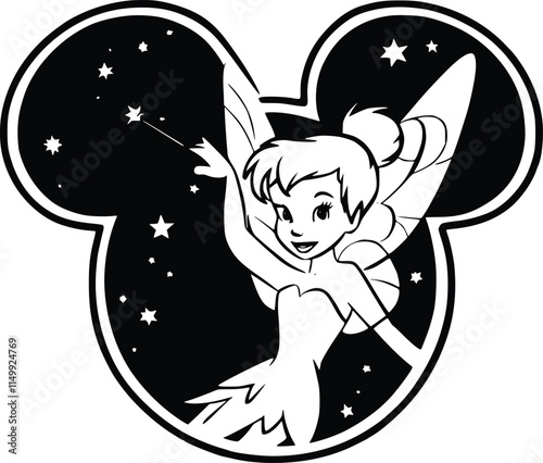 Tinkerbell SVG , EPS JPG