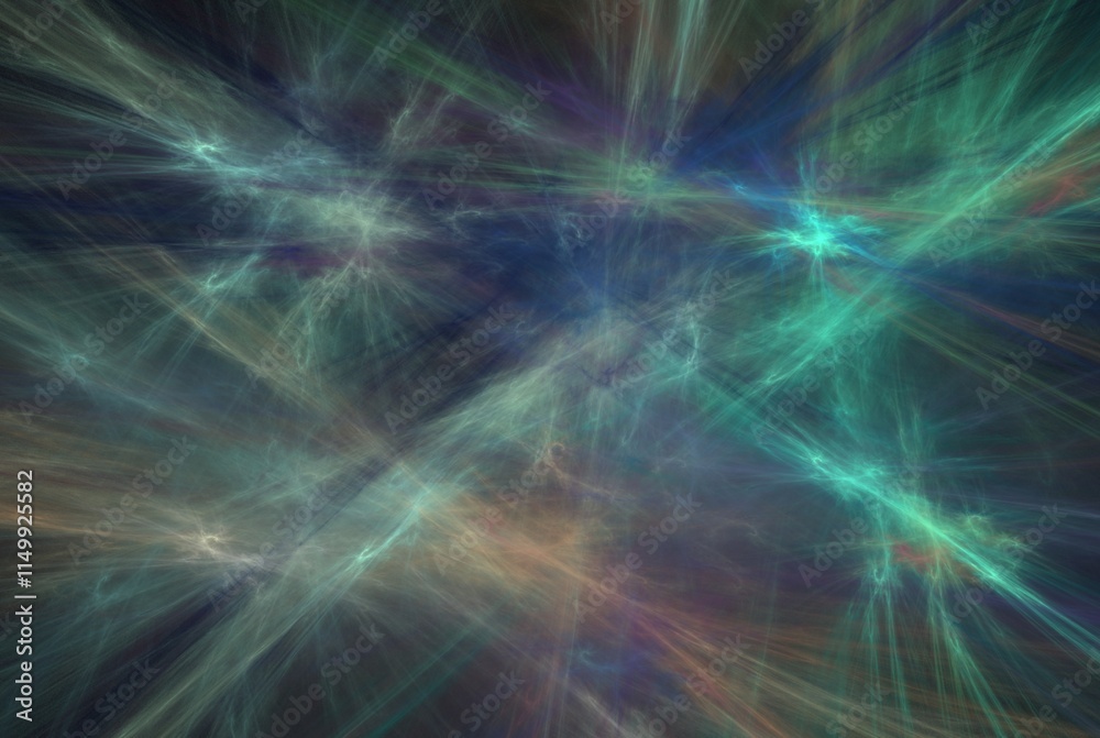 Computer generated fractal pattern and shape Computer generated fractal pattern and shape