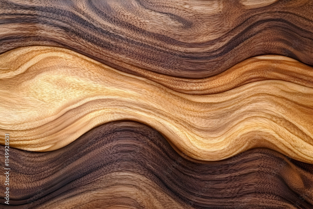 Wavy Wood Texture Illustration Wavy Wood Texture Illustration