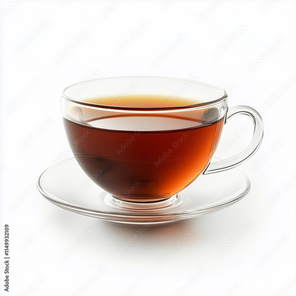 Cup of tea isolated on white background clipping path Cup of tea isolated on white background clipping path