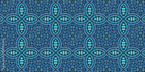 Abstract Kaleidoscope Geometry Psychedelic Art Fabric textile Pattern Background Wallpaper