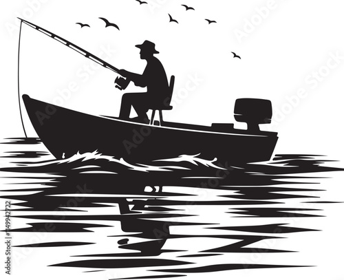 Fishing vector Illustration