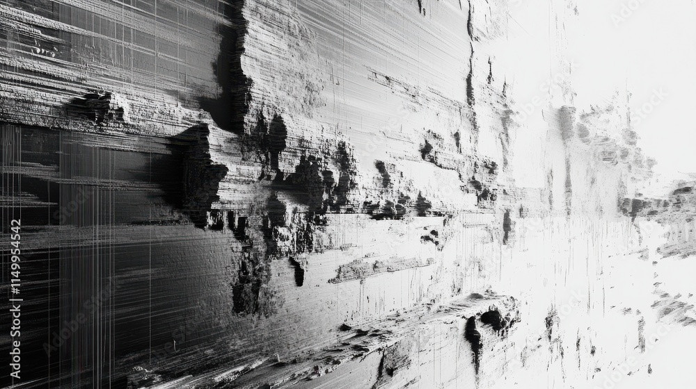 Fototapeta premium Test Screen Glitch Texture