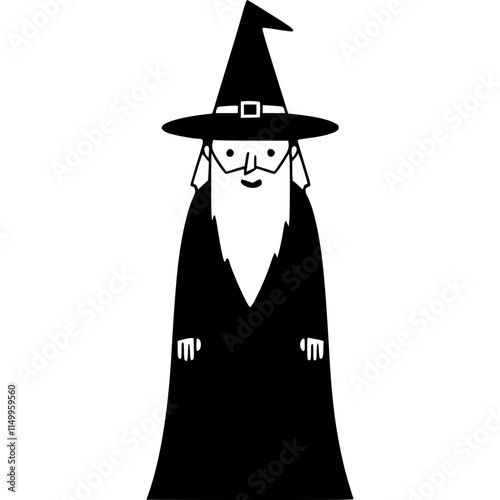 wizard vector illustration