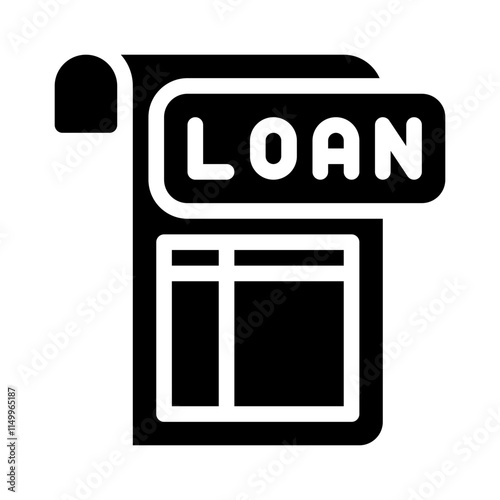 borrowing glyph icon