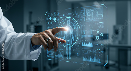 Digital Healthcare Doctor Using Futuristic Interface for Patient Diagnosis
