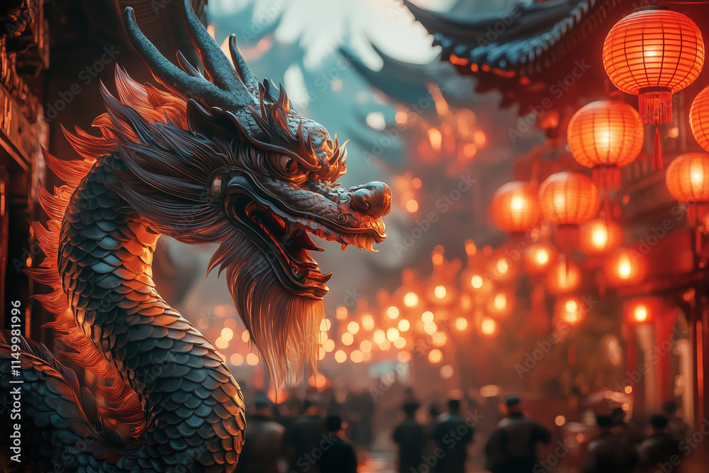 Fototapeta premium Le nouvel an chinois