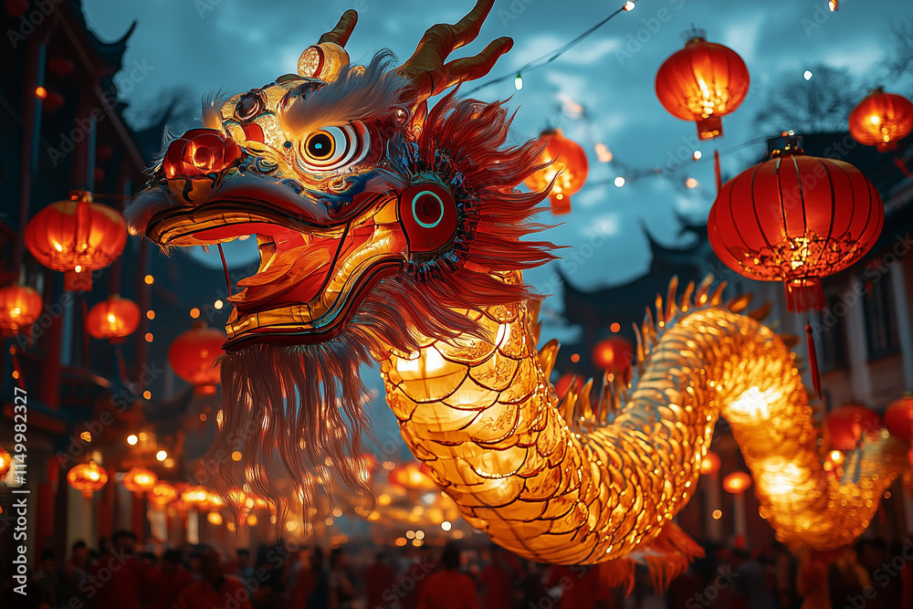 Fototapeta premium Le nouvel an chinois