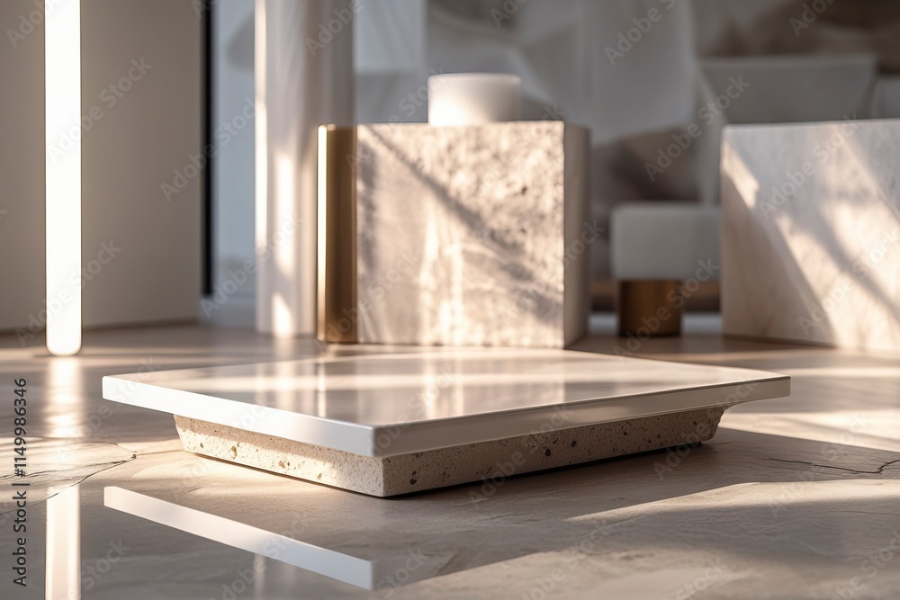 polished ceramic stone with smooth edges, rectangular shape, precise dimensions, and reflective surface, designed for modern architecture or interior decoration, intricate texture polished ceramic stone with smooth edges, rectangular shape, precise dimensions, and reflective surface, designed for modern architecture or interior decoration, intricate texture