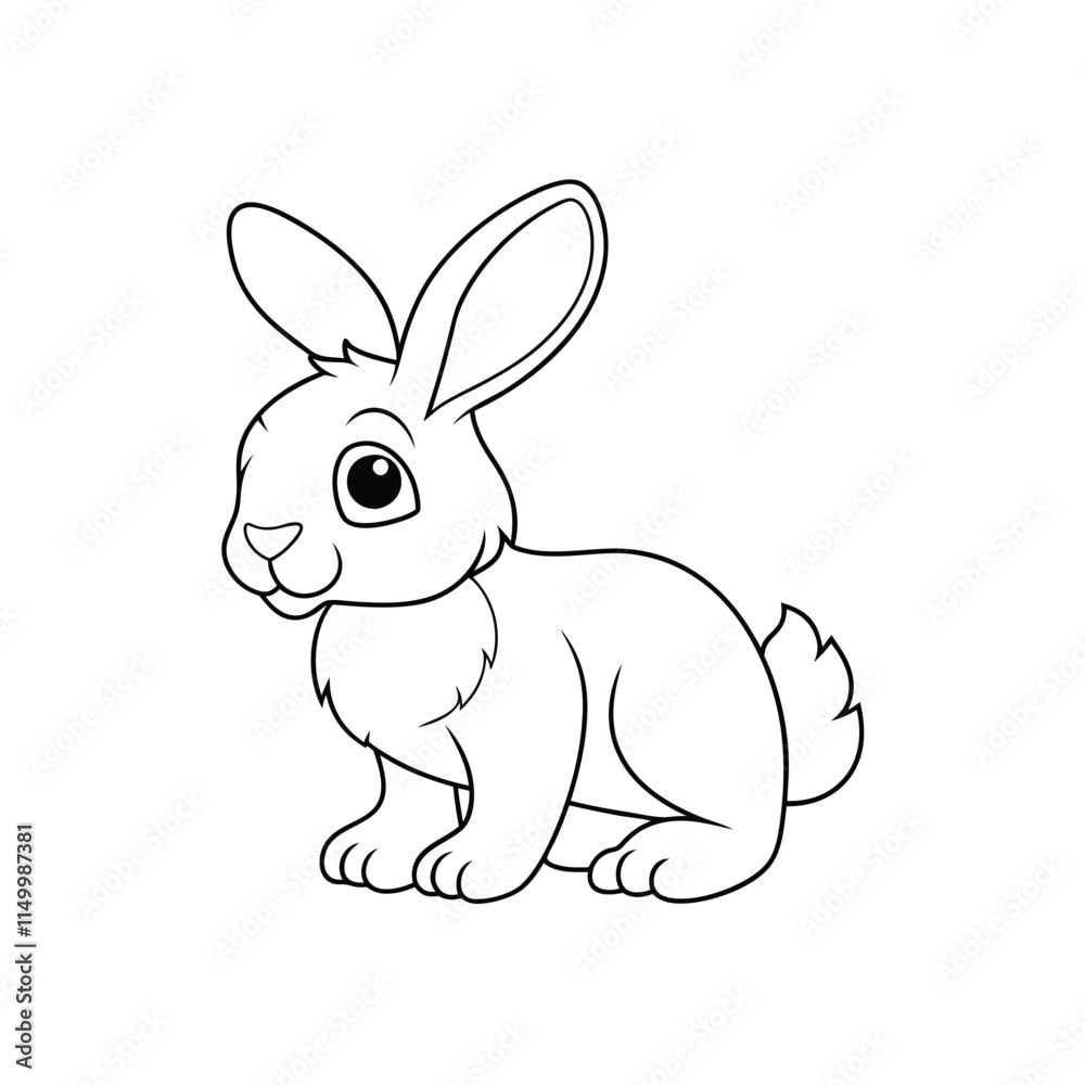 white rabbit isolated on white white rabbit isolated on white