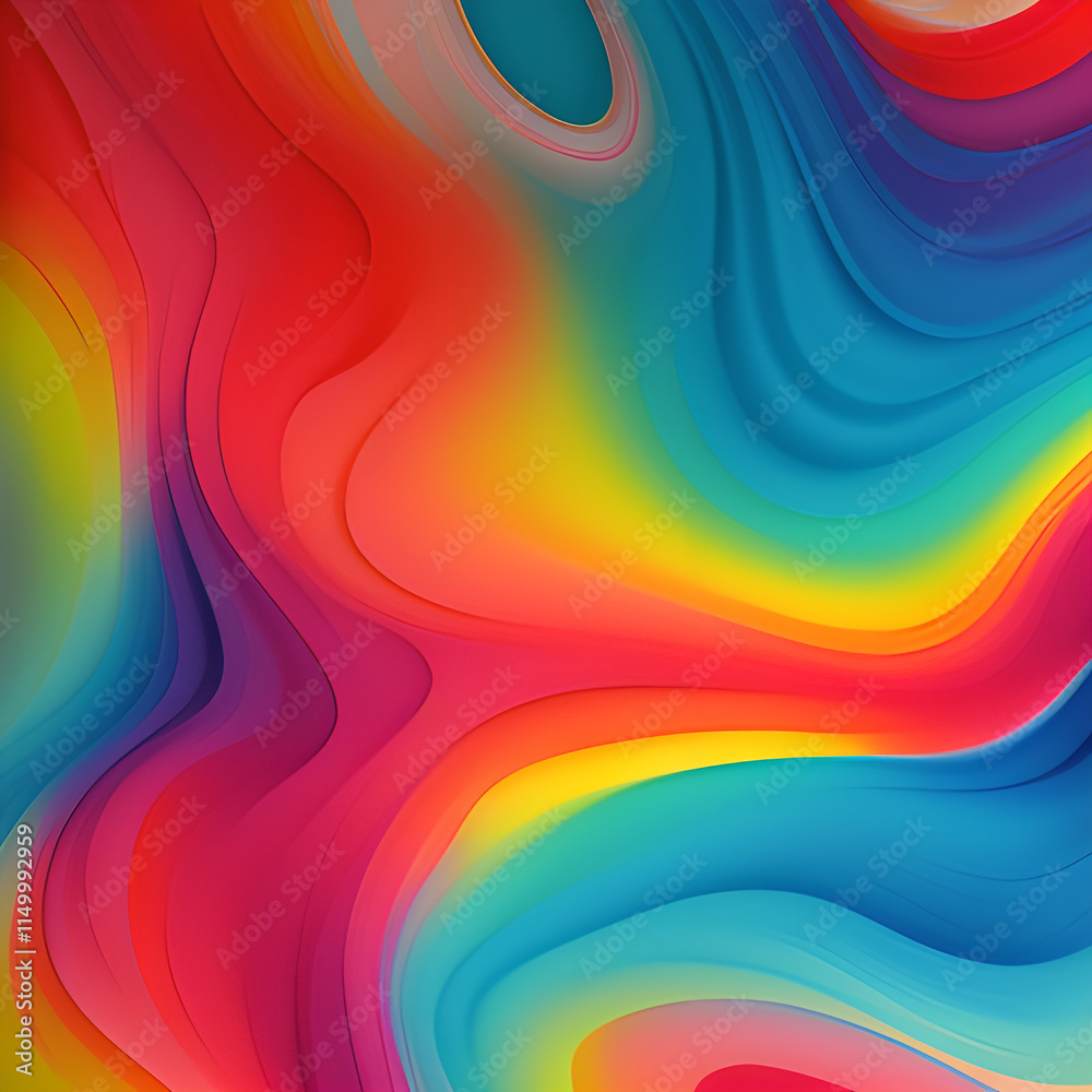 Dynamic background with flowing abstract shapes, vibrant gradients of blue and purple, soft lighting creating depth and shadows, a sense of movement and energy, rendered with Blender.generative ai Dynamic background with flowing abstract shapes, vibrant gradients of blue and purple, soft lighting creating depth and shadows, a sense of movement and energy, rendered with Blender.generative ai