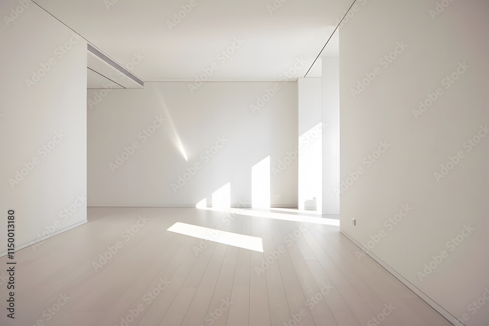 Fototapeta premium Minimal Room Interior Decoration for Background