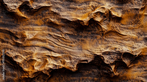 Seamless wood texture, featuring natural grain patterns and subtle variations in tone, designed for concept art purposes, realistic yet artistically refined.