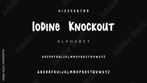 Cartoon bubble alphabet, fat graffiti letters, juicy fun font for vibrant nursery logos, playful school headlines, lush Caribbean typography, round kiddie typographic design. Vector typeset