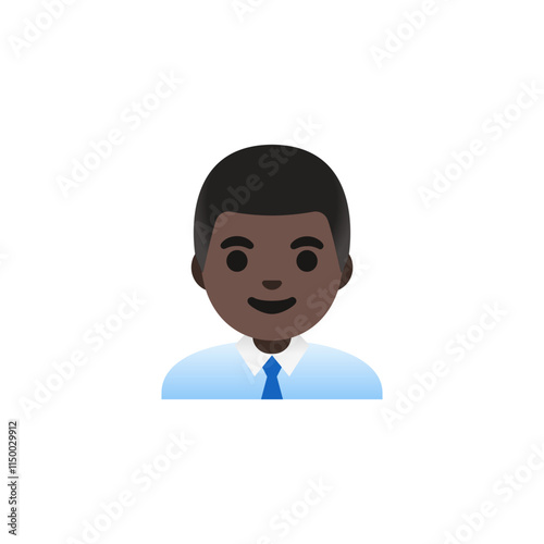 Person with Tie Emoji
