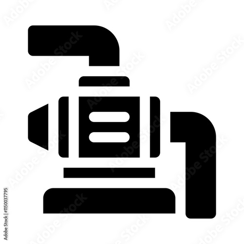pump glyph icon
