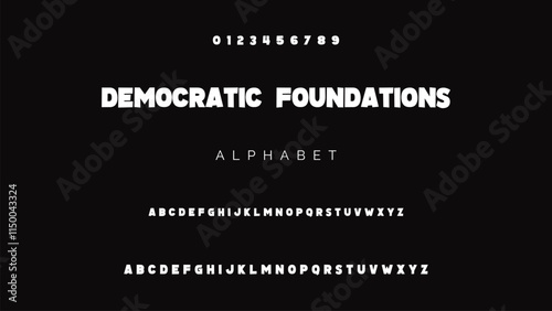 Playful cartoon Font, funky typeface for joyful brings life designs like children's artwork, birthday invitations, playful branding, and carnival typography. Vector typeset