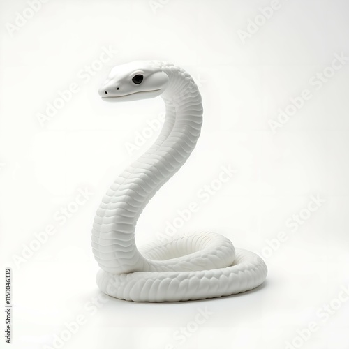 White snake brings good luck and fortune